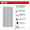Image de Displex Privacy Glass, Privacy Full Cover Panzerglas (1 pcs, Samsung Galaxy S25 Edge), Téléphone portable : film de protection, Transparent