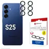 Image de Displex Full Cover Camera Lens Glass, Kamera Schutzglas, Platte, Doppelpack (2 pcs, Samsung Galaxy S25), Téléphone portable : film de protection, Transparent, Noir