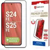 Image de Displex Premium Glass, Full Cover Panzerglas (1 pcs, Samsung Galaxy S24 FE, Samsung Galaxy S25 FE), Téléphone portable : film de protection, Transparent