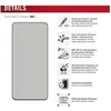 Image de Displex Privacy Glass, Privacy Full Cover Panzerglas (1 pcs, Samsung Galaxy S24 FE, Samsung Galaxy S25 FE), Téléphone portable : film de protection, Transparent