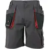Image de Terratrend, Pantalon de travail, Short homme taille 48 gris foncé/noir/orange (48)