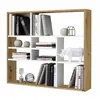 Image de Étagère Murale Design "Liloun" 90cm Beige & Blanc