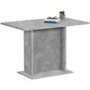 Image de Table a manger fixe sans tiroir rectangulaire en MDF 110 x 70 x 77.5 cm