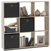 Image de Étagère 9 Cases Design "Gaman" 108cm Chêne