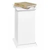 Image de Étagère 2 Niveaux Vintage "Wyon" 57cm Blanc
