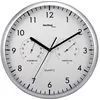 Image de Techno Line WT 650 à quartz Horloge murale 26 cm argent