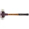 Image de Halder, Marteau, Marteau SIMPLEX longueur 330 mm tête Ø 40 mm dur bois nylon blanc (650 g)