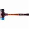 Image de Maillet HALDER SIMPLEX TPE souple / caoutchouc chargé avec boîtier en fonte malléable et manche en bois - D=60 mm - 3012.060
