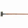 Image de Marteau de frappeur SUPERCRAFT, avec manche, vernis, en Hickory réduisant les vibrations, ergonomique - D=100 mm / Poids=9300 g - 3366.110