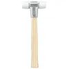 Image de Maillet BASEPLEX, Nylon / nylon avec boîtier en zinc moulé et manche en bois - D=30 mm - 3908.030
