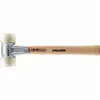 Image de Maillet BASEPLEX, Nylon / nylon avec boîtier en zinc moulé et manche en bois - D=50 mm - 3908.050
