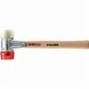 Image de Maillet BASEPLEX, Nylon / acétate de cellulose avec boîtier en zinc moulé et manche en bois - D=40 mm - 3968.040