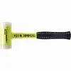 Image de Maillet SUPERCRAFT, avec manche en tube d'acier incassable, revêtu jaune fluorescent et poignée antidérapante - D=50 mm - 3377.150