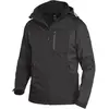 Image de FHB, Veste de travail, Veste softshell homme JANNIK anthracite, noir taille S (S)
