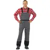 Image de Planam, Pantalon de travail, Salopette de soudeur Weld Shield taille 54 gris/noir (54)