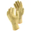 Image de Jutec, Gants de protection, Gants de protection thermique à 5 doigts, jusqu'à 500 °C, 1 paire, tricot de (Taille unique)