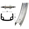 Image de Winora Roue Arrière Aluminium Wheel 6-7s 20´´ 10 x 135 mm