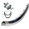 Image de Exal Roue Avant Zx19 Qr Dynamo Shimano Dh3n30 9 x 100 mm