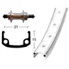 Image de Winora Roue Arrière Aluminium Wheel 6-7s 26´´ 10 x 135 mm