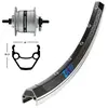 Image de Exal Roue Avant Zx19 Dynamo Shimano Dh3n31 26´´ 9 x 100 mm