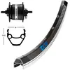 Image de Exal Roue Avant Zx19 Dynamo Shimano Dh3n31 9 x 100 mm