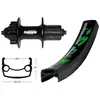 Image de Exal Roue Arrière De Vtt Winora Xl 25 Disco Gt Deore Xt 9 x 135 mm