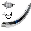 Image de Winora Roue Avant De Route Exal Zx 19 Dynamo Shimano Dh3d72 6b Disc 9 x 100 mm