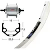 Image de Winora Roue Avant De Route Rigida Zac 19 Dynamo Shimano Dh3n31 9 x 100 mm