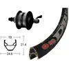 Image de Ryde, Roue, (Roue avant, 28")