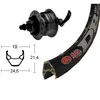 Image de Winora Roue Avant De Route Rigida Zac 2000 Qr Dynamo Shimano Dh3d35 6b Disc 9 x 100 mm