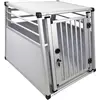 Image de Nobby - cage de transport en aluminium 53 x 75 x 65 cm (Chien, Verrouillable), Transport d'animaux
