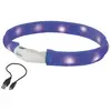 Image de Nobby Bande lumineuse LED large VISIBLE (M, Chien), Collier + laisse