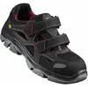 Image de Stabilus, Chaussures de travail, Sandale de sécurité THILO AIR taille 47 noir/rouge textile/résine S1 SRA ESD EN ISO 20345 (S1, 47)