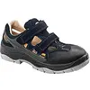 Image de Stabilus, Chaussures de travail, Sandale de sécurité MARLON AIR taille 39 noir/bleu microfibres S1 ESD EN ISO 20345 (S1, 39)