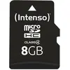 Image de Intenso carte microSD de classe 4 (8 Go, microSDHC), Carte mémoire, Noir