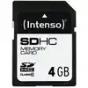 Image de Carte Sdhc Class 10 - 4go Intenso
