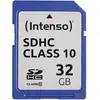 Image de Intenso SD Class 10 (32 Go, SDHC, U1), Carte mémoire, Argent, Bleu, Noir