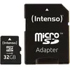 Image de Intenso Class 10 - Carte mémoire flash (adaptateur microSDHC - SD inclus(e)) - 32 Go - Class 10 - micro SDHC