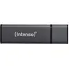Image de Intenso Alu Line (4 Go, USB-A), Clé USB, Gris, Noir