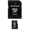 Image de Intenso Carte Mémoire Carte Micro Sd 64 Go Classe 10