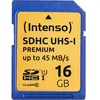 Image de Intenso Carte Mémoire Sdhc 16gb Class 10 Uhs-i Premium