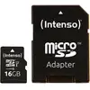 Image de Intenso Carte Mémoire Micro Sdhc 16gb Class 10 Uhs-i Premium