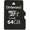 Image de Intenso SDXC 64GB (64 Go, microSDXC, U1, UHS-I), Carte mémoire, Noir