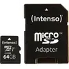 Image de Intenso Carte Mémoire Micro Sdxc 64gb Class 10 Uhs-i Premium