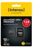 Image de Carte microSDXC Intenso Premium 128 GB Class 10, UHS-I avec adaptateur SD