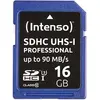 Image de Intenso Carte SDHC (16 Go, SDHC, U3, UHS-I), Carte mémoire, Bleu