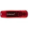 Image de Intenso Rainbow Line lecteur USB flash 128 Go USB Type-A 2.0 Rouge, Transparent
