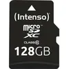 Image de Intenso - Carte mémoire flash (adaptateur microSDXC vers SD inclus(e)) - 128 Go - Class 10 - microSDXC