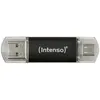 Image de Intenso Twist Line Clé USB 64 GB anthracite 3539490 USB-A, USB-C®, USB 3.1