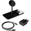 Image de Intenso Chargeur magnétique sans fil 3en1 MB13 noir (15 W), Chargeur sans fil, Noir